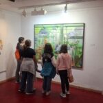 En la exposición de pintura
